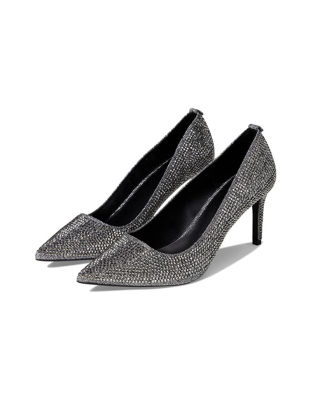 MICHAEL Michael Kors Alina Flex Pumps Women's Shoes Anthracite : 7.5 M, Leather